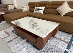 Bàn Sofa Gỗ Mặt Đá 447S