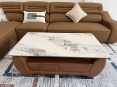 Bàn Sofa Gỗ Mặt Đá 447S