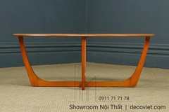 Bàn Sofa Gỗ Mặt Kính 411S