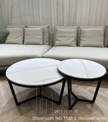 Bàn Trà Đôi Mặt Đá Nhập Khẩu 344S