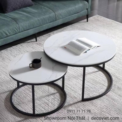 Bàn Trà Mặt Đá Đẹp 217S