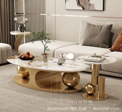 Bàn Trà Mặt Đá Hiện Đại 414S