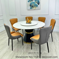 Bàn Tròn Xoay 6 Người Giá Rẻ 1765S