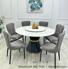 Bàn Tròn Xoay 6 Người Giá Rẻ 1765S