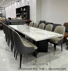 Bộ Bàn Ăn 10 Ghế Cao Cấp 1498S