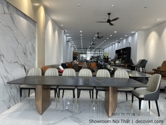 Bộ Bàn Ăn Mặt Đá 12 Ghế 1414S