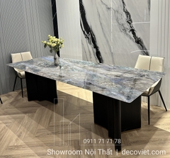 Bàn Ăn 12 Người Mặt Đá Cao Cấp 1566S