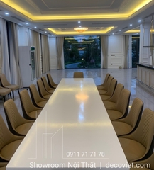 Bàn Ăn 18 Ghế Mặt Đá Chất Lượng 1497S