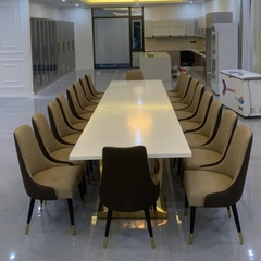 Bàn Ăn 18 Ghế Mặt Đá Chất Lượng 1497S