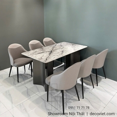 Bộ Bàn Ăn 6 Ghế Cao Cấp 2710S