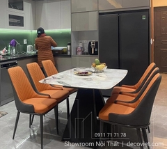Bộ Bàn Ăn 6 Ghế Hiện Đại 1688S