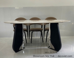 Bộ Bàn Ăn 6 Ghế Mặt Đá 2722S