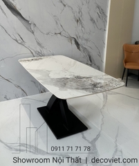 Bàn Ăn 6 Ghế Mặt Đá Giá Rẻ 1428S