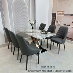 Bộ Bàn Ăn 6 Ghế Nhập Khẩu 2718S