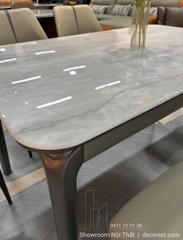 Bộ Bàn Ăn 6 Ghế Nhỏ Gọn 2922S