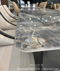 Bộ Bàn Ăn 8 Ghế Cao Cấp 2714S