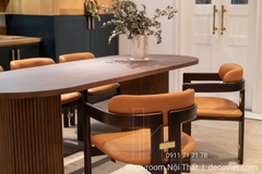 Bộ Bàn Ăn Gỗ 6 Ghế Đẹp 2707S