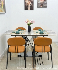 Bộ Bàn Ăn Mặt Đá 4 Người 2222S
