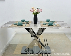 Bộ Bàn Ăn Mặt Đá 4 Người 2222S