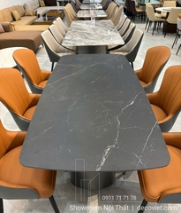 Bộ Bàn Ăn Mặt Đá 6 Ghế 2709S