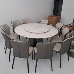 Bộ Bàn Ăn Tròn 10 Ghế Đẹp 2699S