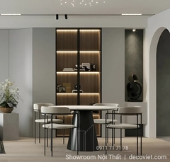 Bàn Ăn Tròn 4 Ghế Giá Rẻ 1768S