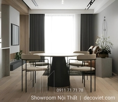 Bàn Ăn Tròn 4 Ghế Giá Rẻ 1768S