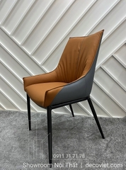 Ghế Ăn Bọc Da 370S