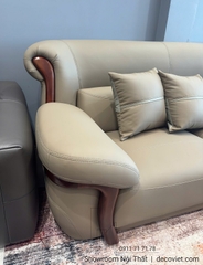Ghế Sofa Gỗ Da Sinh Thái 1145T