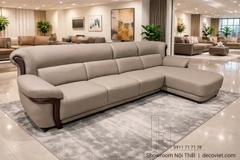 Ghế Sofa Gỗ Da Sinh Thái 1145T