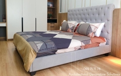 Giường Ngủ Bọc Vải 26T