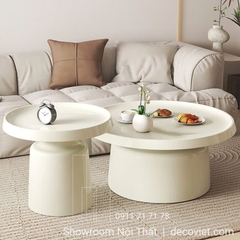 Set Bàn Trà Tròn Đôi 386S