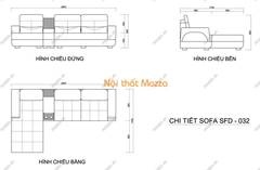 GHẾ SOFA DA CAO CẤP SFD - 032