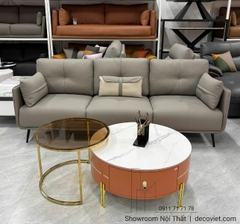 Sofa Băng Bọc Da Nhập Khẩu 968T