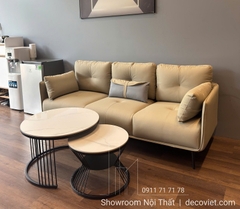 Sofa Băng Bọc Da Nhập Khẩu 968T