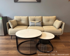Sofa Băng Bọc Da Nhập Khẩu 968T