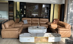Sofa Da Bò Thật Cao Cấp  686T