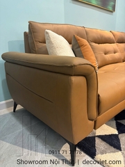 Sofa Da Bò Thật Nhập Khẩu 1021T
