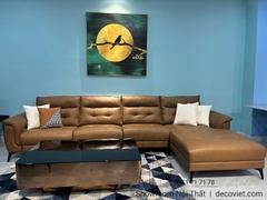 Sofa Da Bò Thật Nhập Khẩu 1021T
