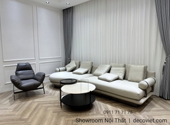 Sofa Da Bò Ý Cao Cấp Chất Lượng  855T