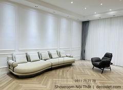 Sofa Da Bò Ý Cao Cấp Chất Lượng  855T
