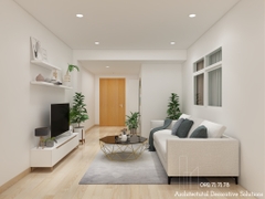 Thiết kế nội thất căn hộ 1 phòng ngủ Starlight Riverside đẹp hiện đại