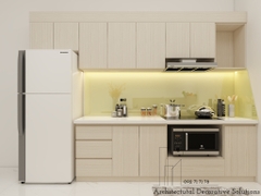 Thiết kế nội thất căn hộ 1 phòng ngủ - Công ty thiết kế thi công nội thất giá rẻ