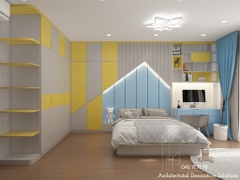 Thiết kế thi công nội thất nhà phố sang trọng tại Bình Dương