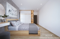 Thiết Kế Nội Thất Căn Hộ Chung Cư 2 Phòng Ngủ The Sun Avenue