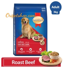 Thức Ăn Hạt Cho Chó Lớn Smartheart Adult 400g