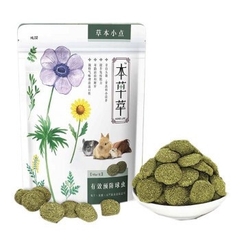 Bánh cỏ cho thỏ 80g (có các loại sau phogng cầu trùng,đường ruột , dưỡng lông )