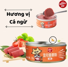 Pate Happy 100 Cho Mèo  Lon 95g
