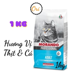Thức Ăn Hạt Khô Cao Cấp  Morando Professional 1kg
