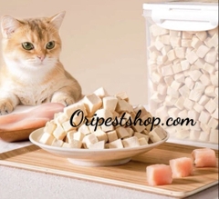 Gà Viên Sấy Khô Túi 500gr  ( Thơm Ngon Cho Chó Mèo )